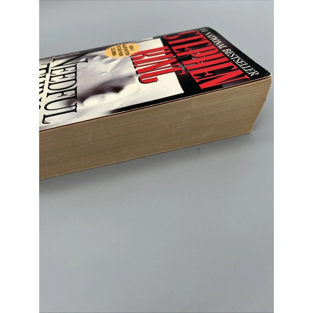 Stephen King Lot Bag of Bone, Gerald's Game, Needful Things PB HC Lot of 3 books